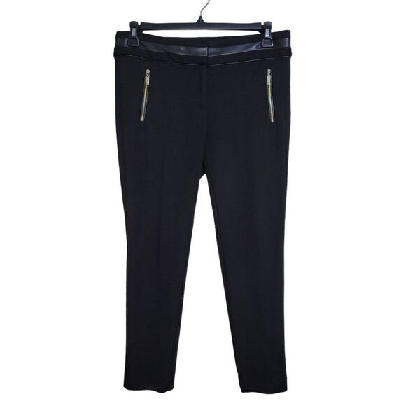 Anne Klein Black Skinny Pants (Size 10P) - Picture 1 of 3